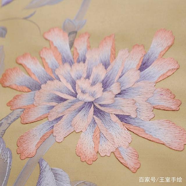 真丝手绘手绣墙纸大量精美贴图