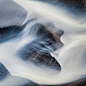 INTERTWINED : aerial photographs of Icelandic glacial rivers mixing with volcanic soil and sediments 