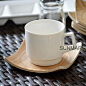 zakka木质咖啡杯垫 日韩式创意造型时尚酒杯垫 茶杯垫托 隔热木垫-淘宝网