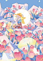 《花野》插画合集 