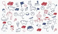 可爱动物简笔画火箭微笑  - 源文件下载【酷图网】卡通画,简笔画,粉笔画,小象,小猪,小鸟,小羊,鲸鱼,冰激凌,小孩,儿童,恐龙,雨伞,云,气球,闹钟,火箭,糖果,黑板画,可爱,微笑,动物,卡片,矢量,素材,长颈鹿,大象,猴子,猫,老鼠,河马,卡通动物