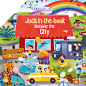 Jack in the book. Discover the City. Children's book