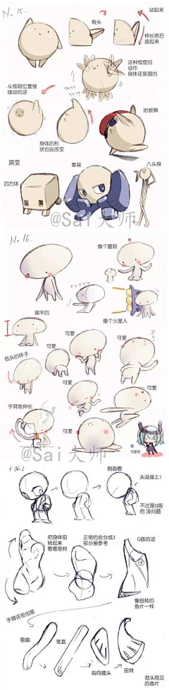 想当插画师的皮皮采集到参考 教程