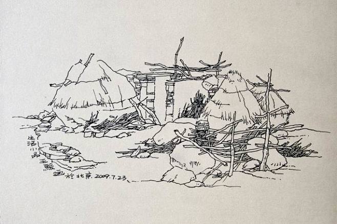 王骏-钢笔画欣赏_钢笔画吧_百度贴吧