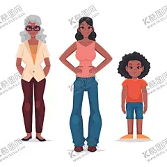 扁平人物插画 【酷图网】场景交流,人物,电子商务图标,商业人物,扁平插画,二维插画,扁平插画类,立体构图,扁平风,户外,科技插画,插画设计