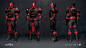 Destiny: Rise of Iron Titan , Allan Lee : This is the Siva Titan armor set for Destiny: Rise of Iron. This was my first task joining Bungie. Huge shout out to everyone on the character art team!

Armor concept by Joseph Cross 

Rise of Iron Trailer - http