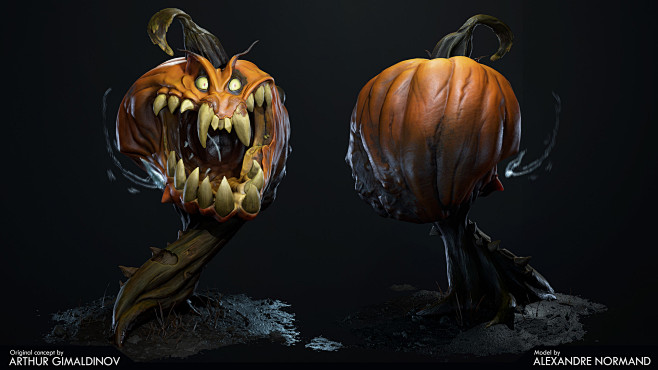 Creepy Pumpkin