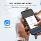 Smart Plug Compatible with Alexa Google Assistant for Voice Control, Teckin Mini Smart Outlet Wifi Socket with Timer Function, No Hub Required, White FCC ETL Certified - - Amazon.com