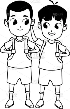 可爱的,童年,动画片,男孩,愉悦,教育,休闲,相伴,设计,笑