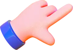 3D手指png