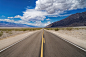 Death Valley, Road, Landscape, Desert, Nature