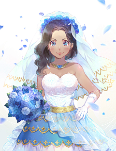 半胖兮采集到Wedding veil