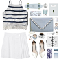 #date #daytonight #blueandwhite #summerstyle #casualchic #cute