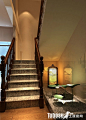 2013最新现代仿古楼梯间房屋结构设计—土拨鼠装饰设计门户