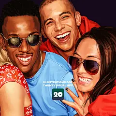 W. Flemming商业人物插画-古田路9号-品牌创意/版权保护平台