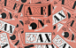 伦敦Axe Wax唱片公司海报设计
via：Caterina Bianchini ​​​​