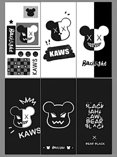 原创个性暴力熊壁纸手机壳 - 小红书