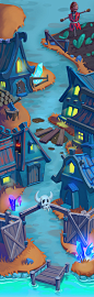 Lil Quest level maps on Behance