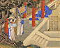 《历朝贤后故事图》是清代画家焦秉贞所创作的一幅画，现藏于北京故宫博物院。

此图人物选自《后汉书·皇后纪上·明德马皇后》：“马皇后既正位宫闱，愈自谦肃……常衣大练，裙不加缘。” 李贤 注：“大练，大帛也。”后因以“马后大练”用作后妃俭朴之典的故事。画家绘此画册就是借她们的懿德来宣传封建的伦理纲常，给宫廷里的妃嫔们竖立行为楷模。