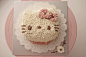 HELLO KITTY奶油霜蛋糕 - 哇噻网