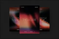75款时尚未来科幻像素风马赛克低保真科技海报渐变背景图片素材 Systemagic — Pixalate Gradients - 格外视觉(uigui.cn)-国外高品质设计素材共享网