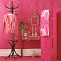 粉色系卧室一角 浪漫无限的婚房装修