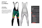 01259点击下载体育运动衣服装饰3D立体自行车骑行背带裤服装展示样机PS设计素材 (6)