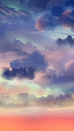 未丸待续采集到插画天空
