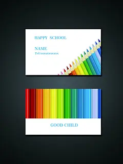 铅笔名片 创意铅笔名片 铅笔名片 装修名片 游泳馆名片