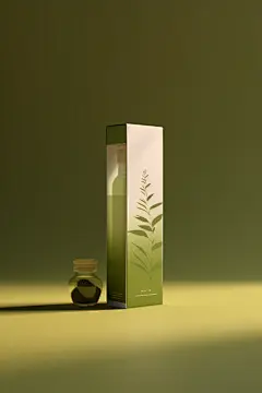 茶叶效果图茶叶罐装包装样机模型