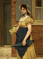 英国 George Dunlop Leslie 古典典雅油画