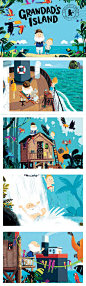 Grandji's Island by Benji Davies新闻资料