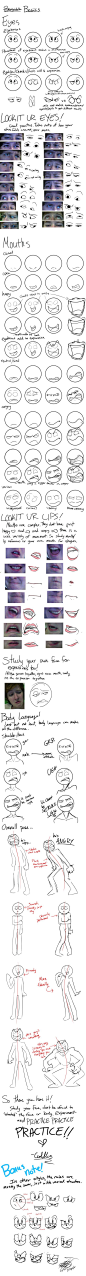 Cuddles' Expression Tutorial/Ramblings by CuddlesAndHuggles on DeviantArt