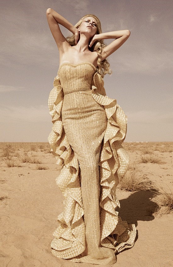 shadyzeineldine演绎沙漠里女人的魅力中东鬼才设计师shadyzeineldine