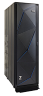 IBM z14z14是IBM大型机的最新产品。名称中的字母“ z”代表“零停机时间”，这是绝对可靠性的保证，已成为此独特的IBM产品面向IT市场的商标。设计中的关键视觉元素转化了标志性z品牌硬件的最新发展带来的坚固性，不可渗透性和可扩展性。为了平衡冷却和声音衰减的对比要求，增加了浮动面板和枢轴面板的创新设计，以隐藏大量的吸声材料层，同时允许最大的气流。