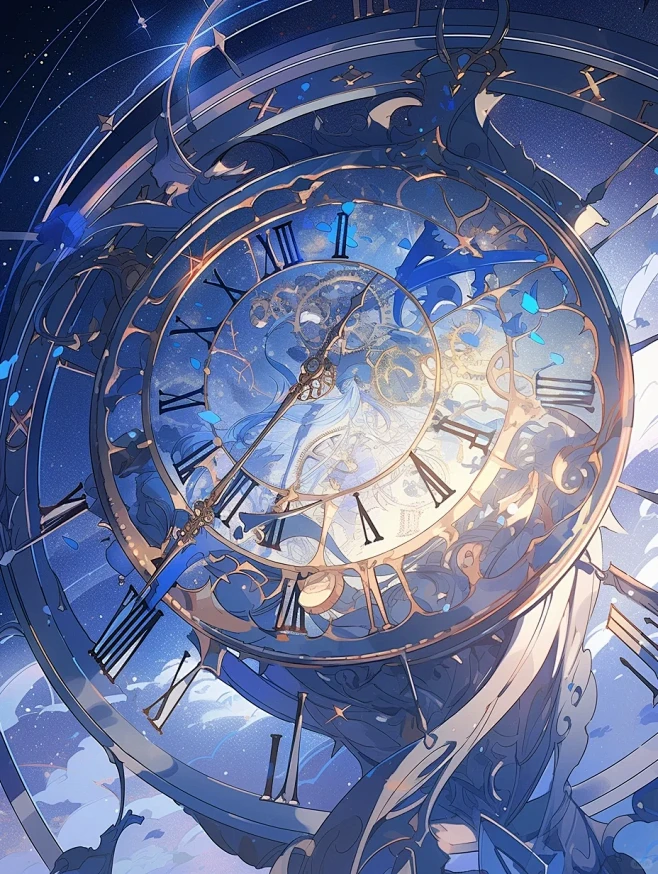 可商素材|时空之钟