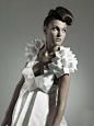 3D Sculptural Origami Dress - Futuristic Geometric Fashion, Complex Origami Couture