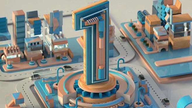 C4D视觉参考/C4D参考/C4D卡通/...