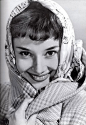 fallonelizabeth:

“When I wear a silk scarf I feel so definitely like a woman, a beautiful woman.” -Audrey Hepburn