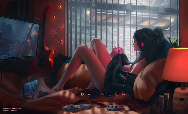 @wlop 的个人主页 - 微博
