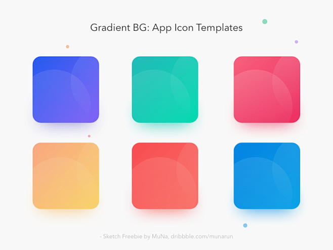 Gradient App Icon Te...