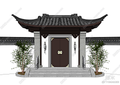 G-古建-将军门/砖雕大门/中式门厅门头-花瓣网|陪你做生活的设计师 | 头条号