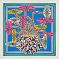 2023年爱马仕丝巾设计 插画图案 装饰画设计