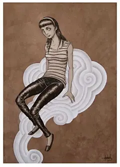 国外诡异风格插画欣赏