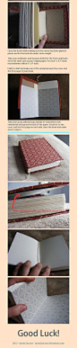 cool-book-tutorial-glue-paper