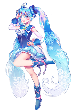 DA10claw采集到初音