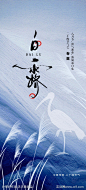 白露节气海报-源文件-志设网-zs9.com