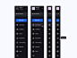 Sidebar Navigation podvoiska navigation concept crm collection user inteface desktop expanded collapsed minimal dark ui clean design sidebar design sidebar navigation web sidebar menu side menu sidebar