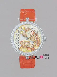 【图】身有彩蝶双飞翼！2013日内瓦钟表展梵克雅宝精品赏(03) ：Papillons Extraordinary Dials腕表_第8页_腕表_海报时尚@北坤人素材