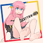 #Feet Hitori Gotou - Soften的插画